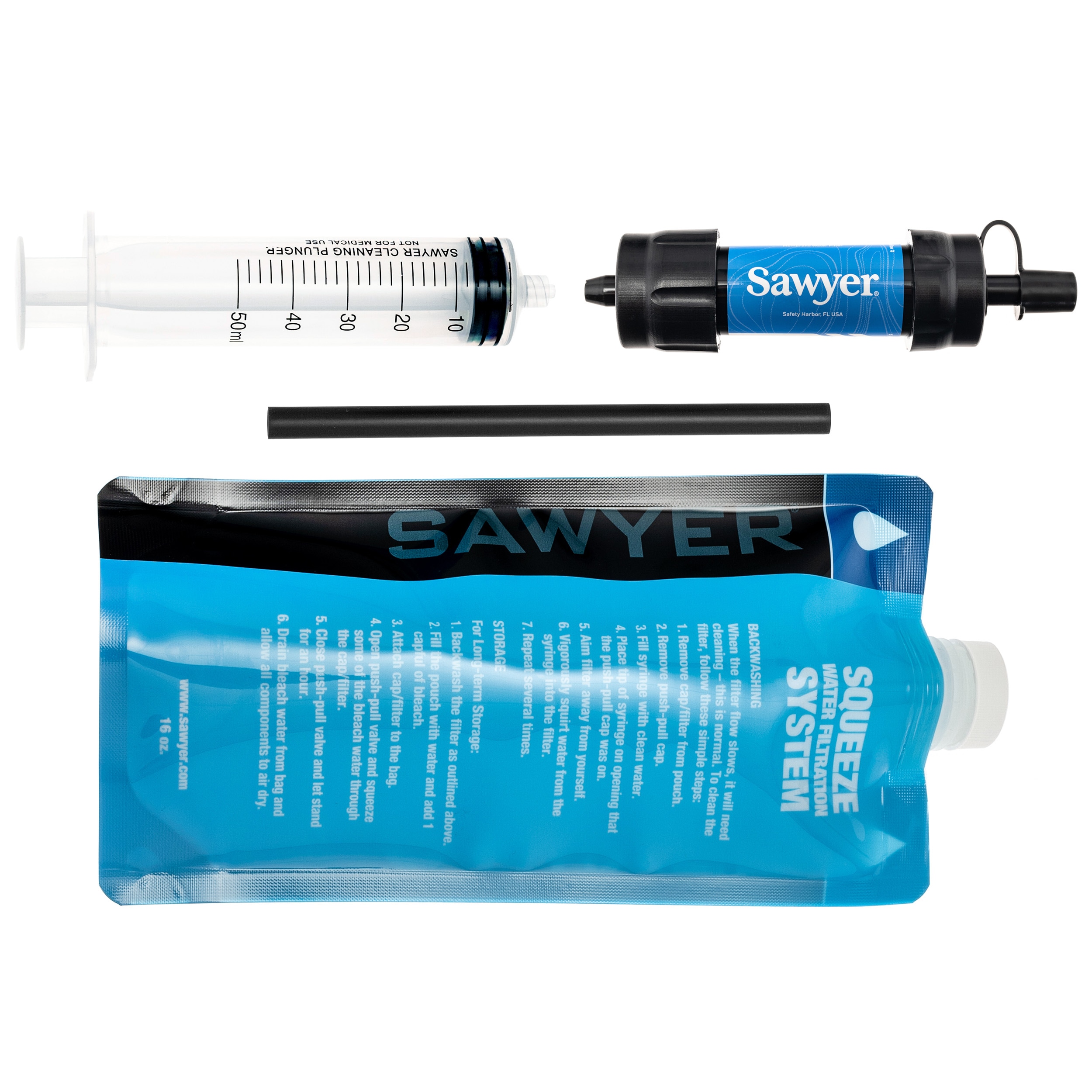 Sawyer - Mini Wasserfilter - Blue