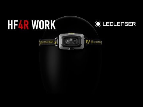 Ledlenser - HF4R Work Black/Yellow - Stirnlampe - 500 Lumen