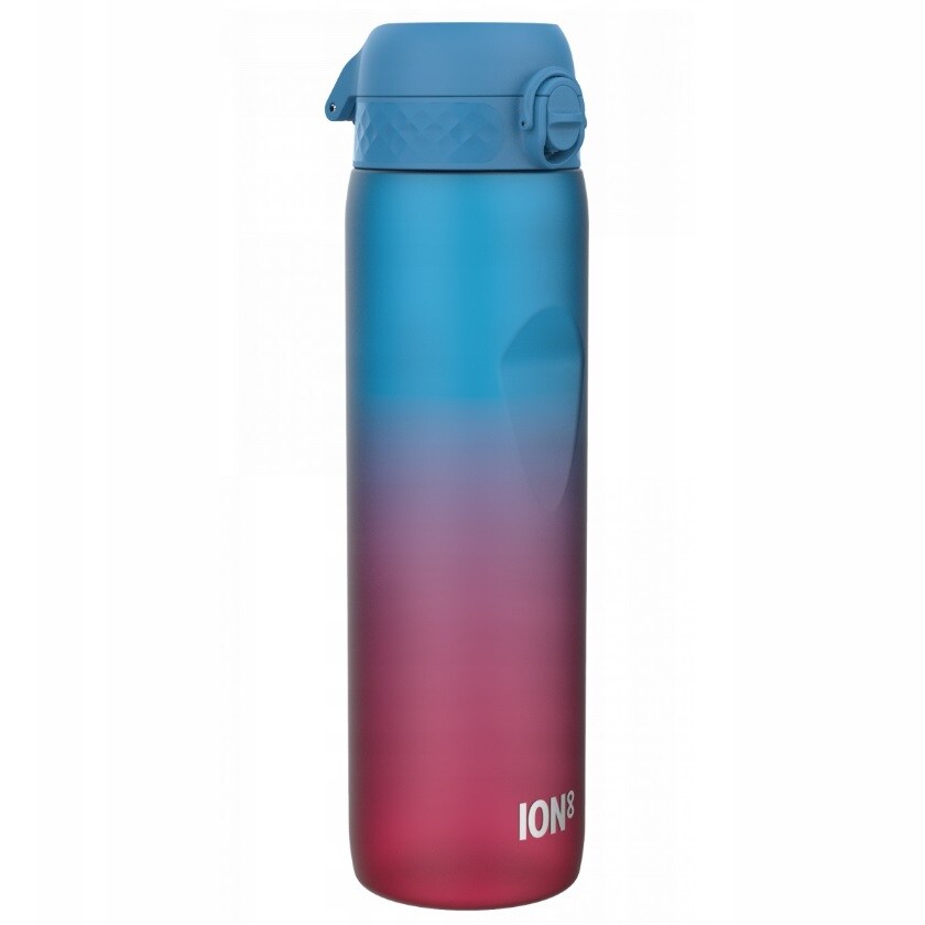 ION8 - Recyclon - Trinkflasche 1,1 l - Motivational blue & pink