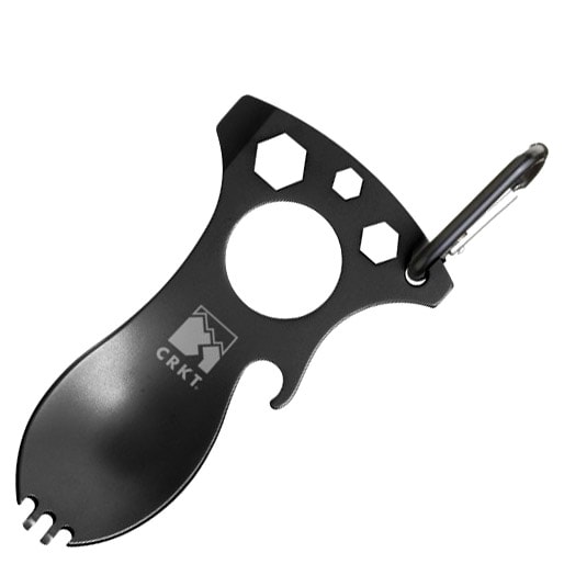 CRKT - Eat'n Tool - 5in1 Camping Besteck Multitool - Black