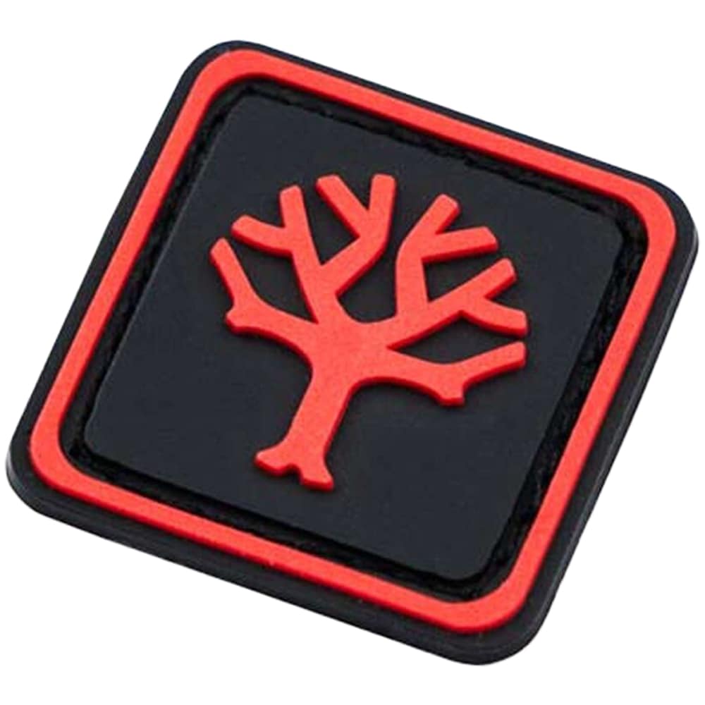 Böker Solingen - Tree Gitd Patch - Fluoreszierender Aufnäher mit Velcro-Klett - Red