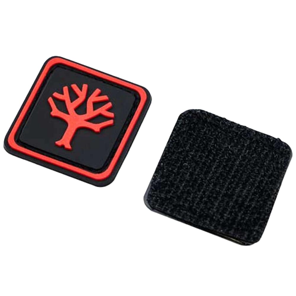 Böker Solingen - Tree Gitd Patch - Fluoreszierender Aufnäher mit Velcro-Klett - Red