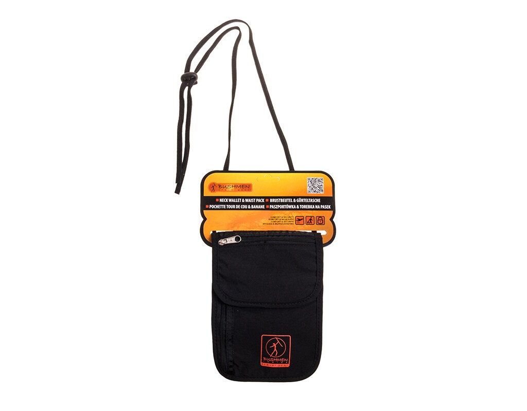 Bushmen - RFID Halstasche - Black