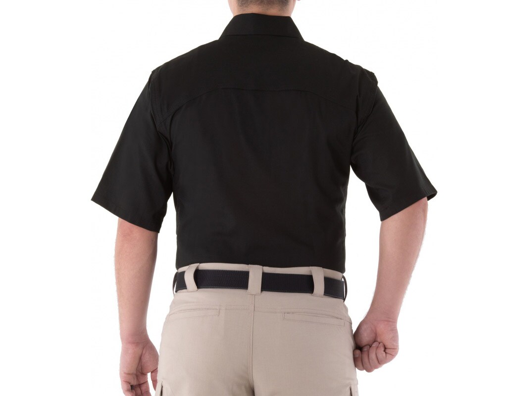 First Tactical - V2 BDU Short Sleeve - Taktisches Kurzarmhemd - Black