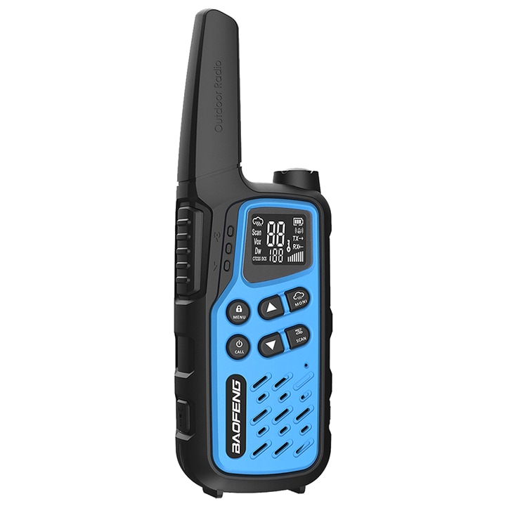 Baofeng - BF-25E PMR-Funkgerät 2 Stk. - Blau