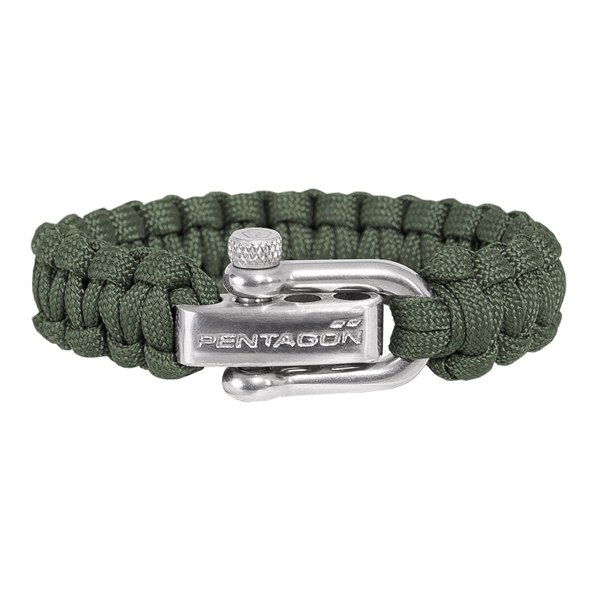 Pentagon - 2.0 - Survival-Armband - Paracord - Camo Green