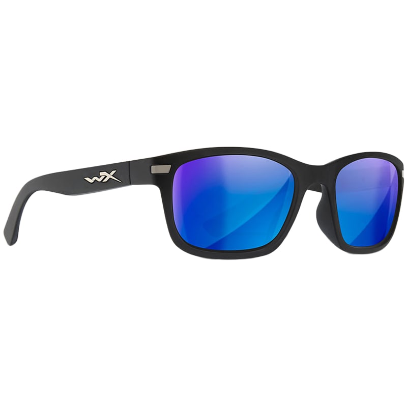 Wiley X - Helix Captivate Polarized Blue Mirror - Taktische Brille - Matte Black