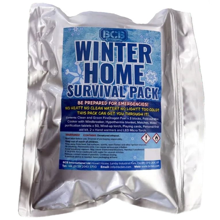 BCB - Winter Home Survival Pack - Überlebenskit