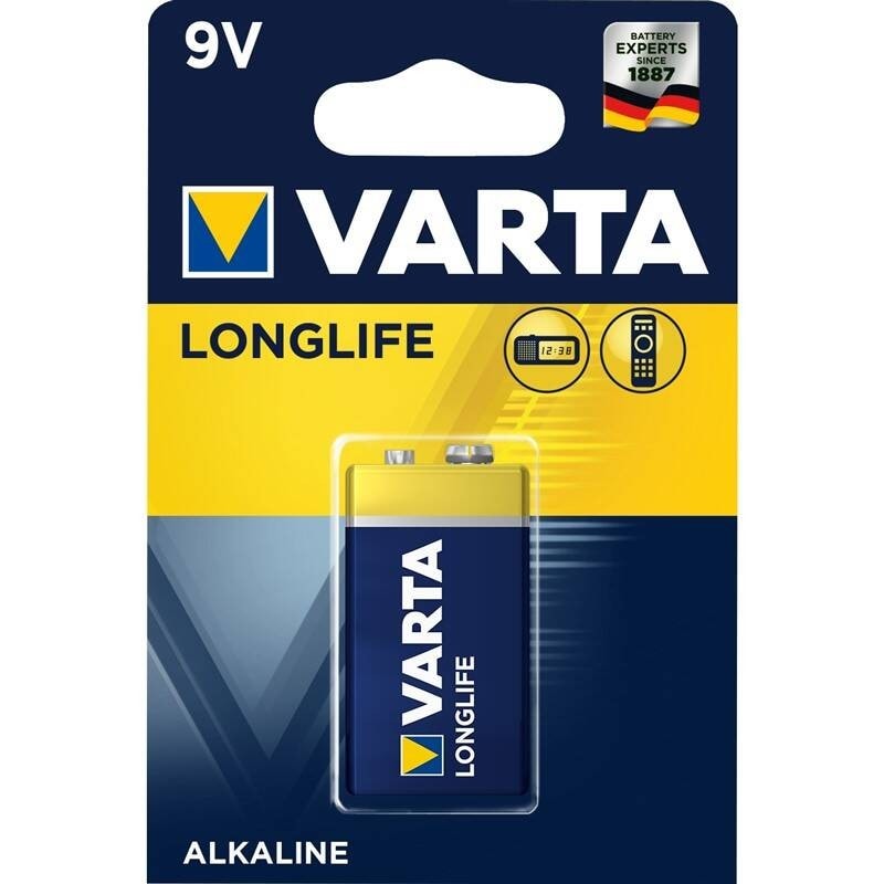 Varta - 6LR61 9V Longlife - Alkalibatterie