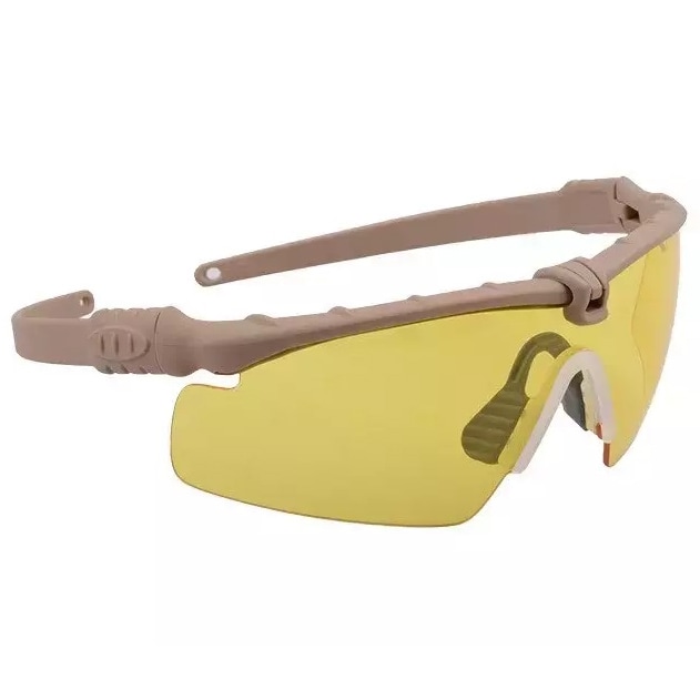 GFC Tactical - taktische Brille - Tan/Gelb