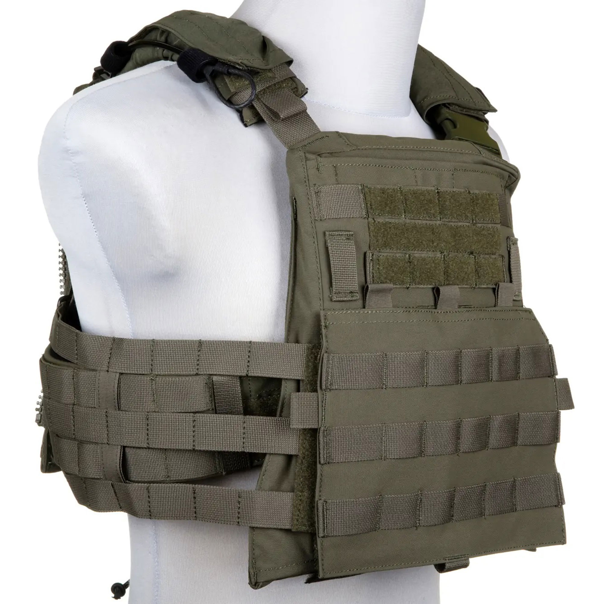 Primal Gear - Trias Plate Carrier - Taktische Weste - Ranger Green