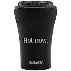Dr.Bacty - Apollo Ceramic "Not now" - Thermobecher 227 ml - Schwarz