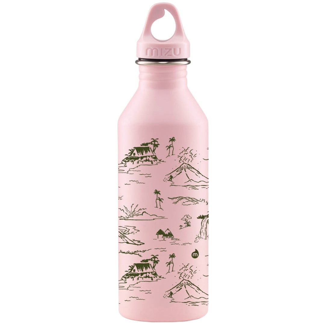 Mizu - M8 Hawaiian Print - Trinkflasche 750 ml - Soft Pink