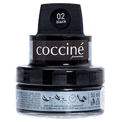Coccine - Nano Wax - Wachs für Narbenleder - 50 ml - Schwarz