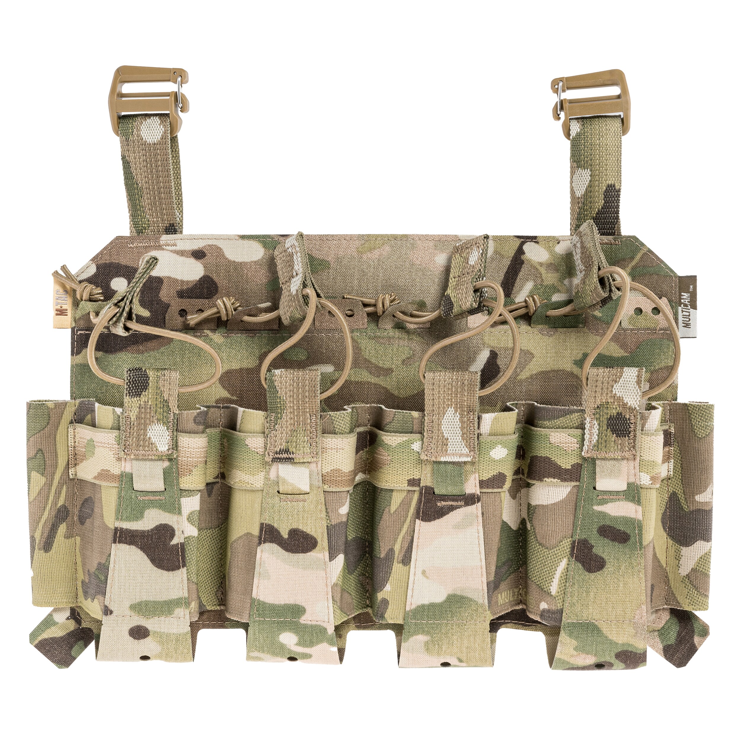 M-Tac - Frontpanel für 4 Magazine für die Cuirass QRS XL-Weste - MultiCam