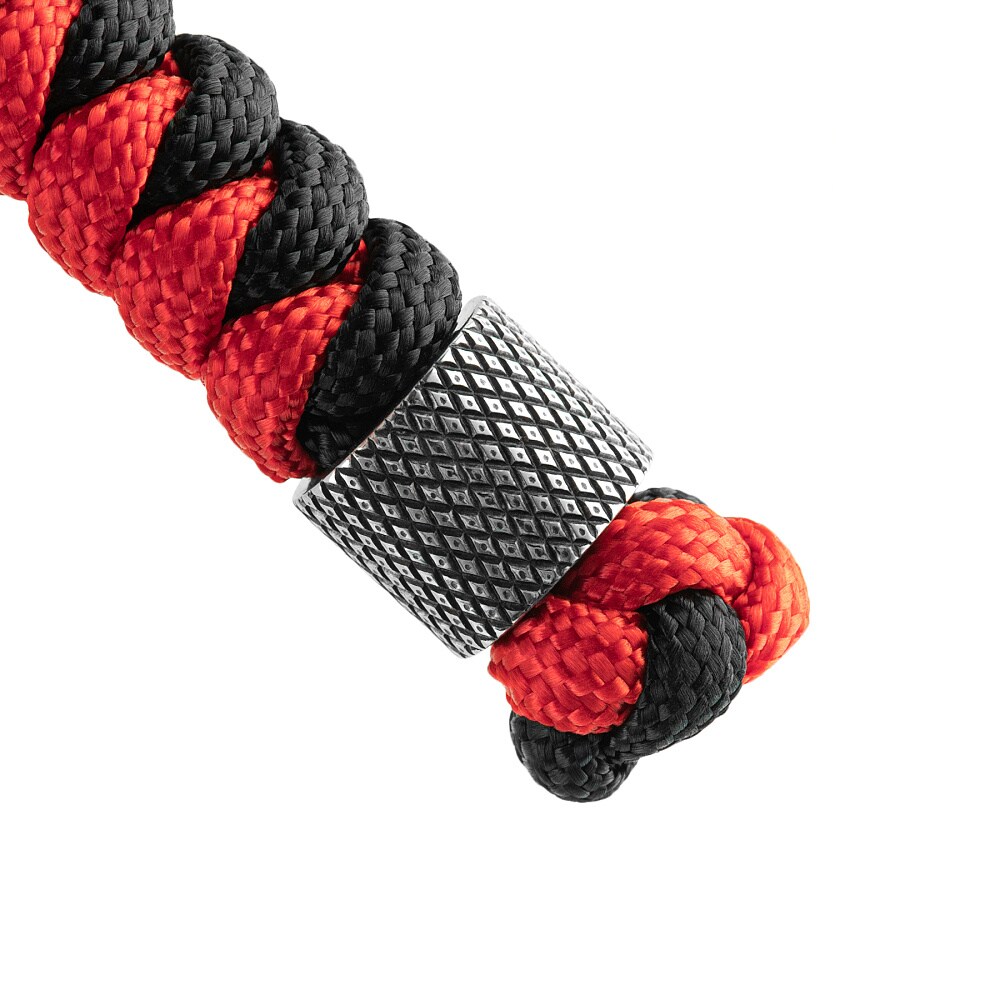 M-Tac - Viper Cylindre Stainless Steel - Degenband - Black/Red