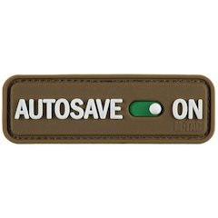 M-Tac - AUTOSAVE ON PVC - Aufnäher - Coyote