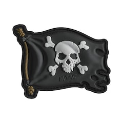 M-Tac - Jolly Roger 3D PVC Aufnäher - Black