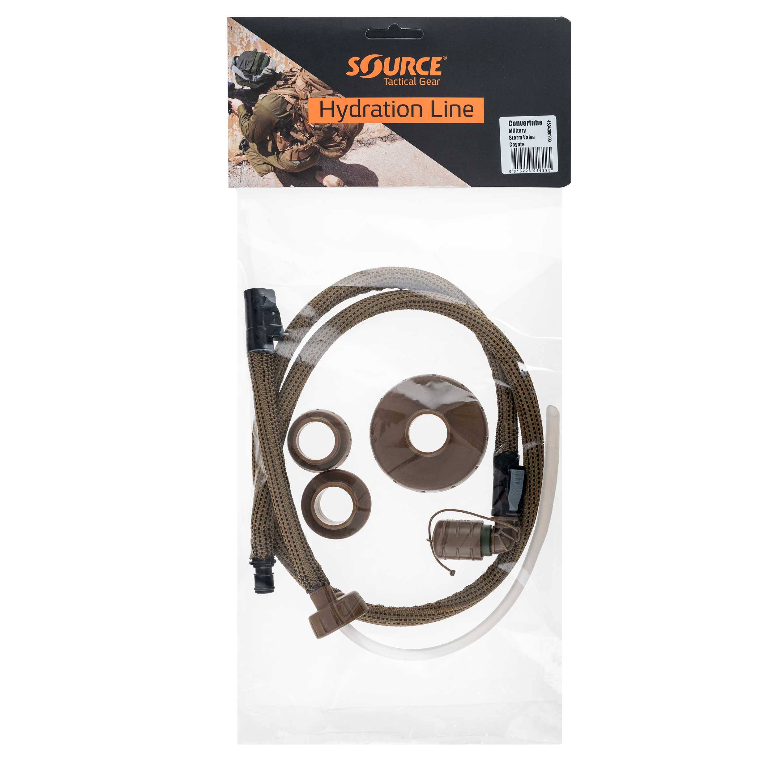Source - Convertube - Tränkezubehör-Set für Flaschen - Coyote