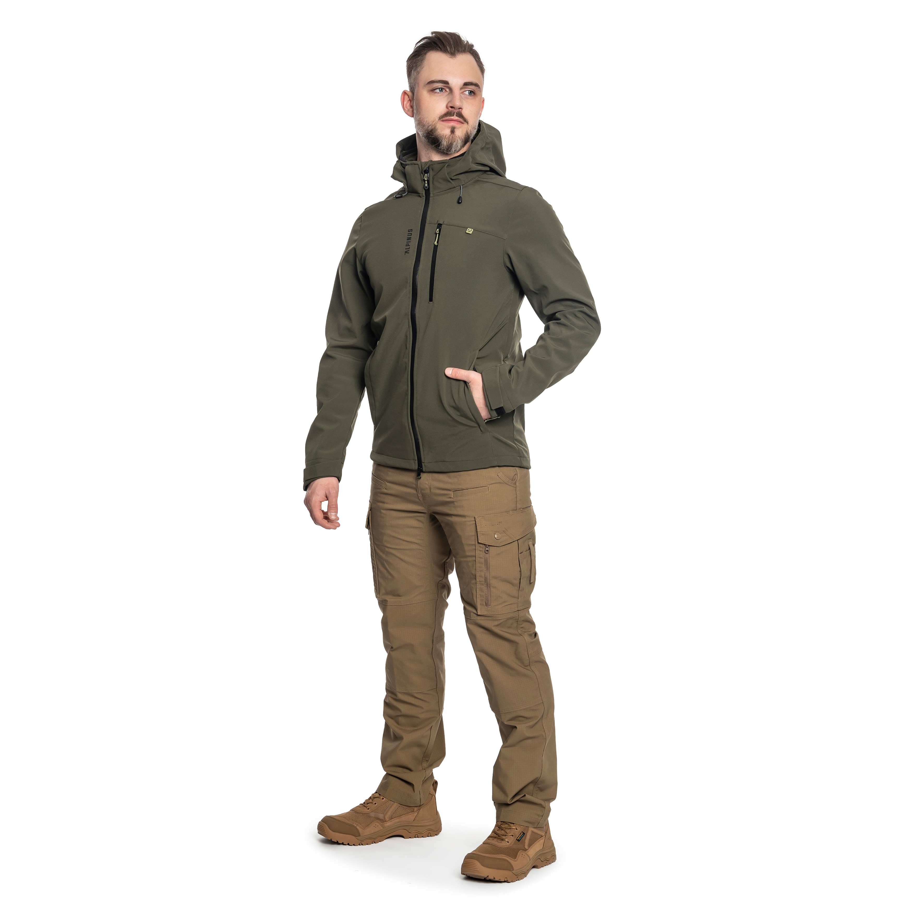 Alpinus - Roignais Softshell - Jacke - Olive