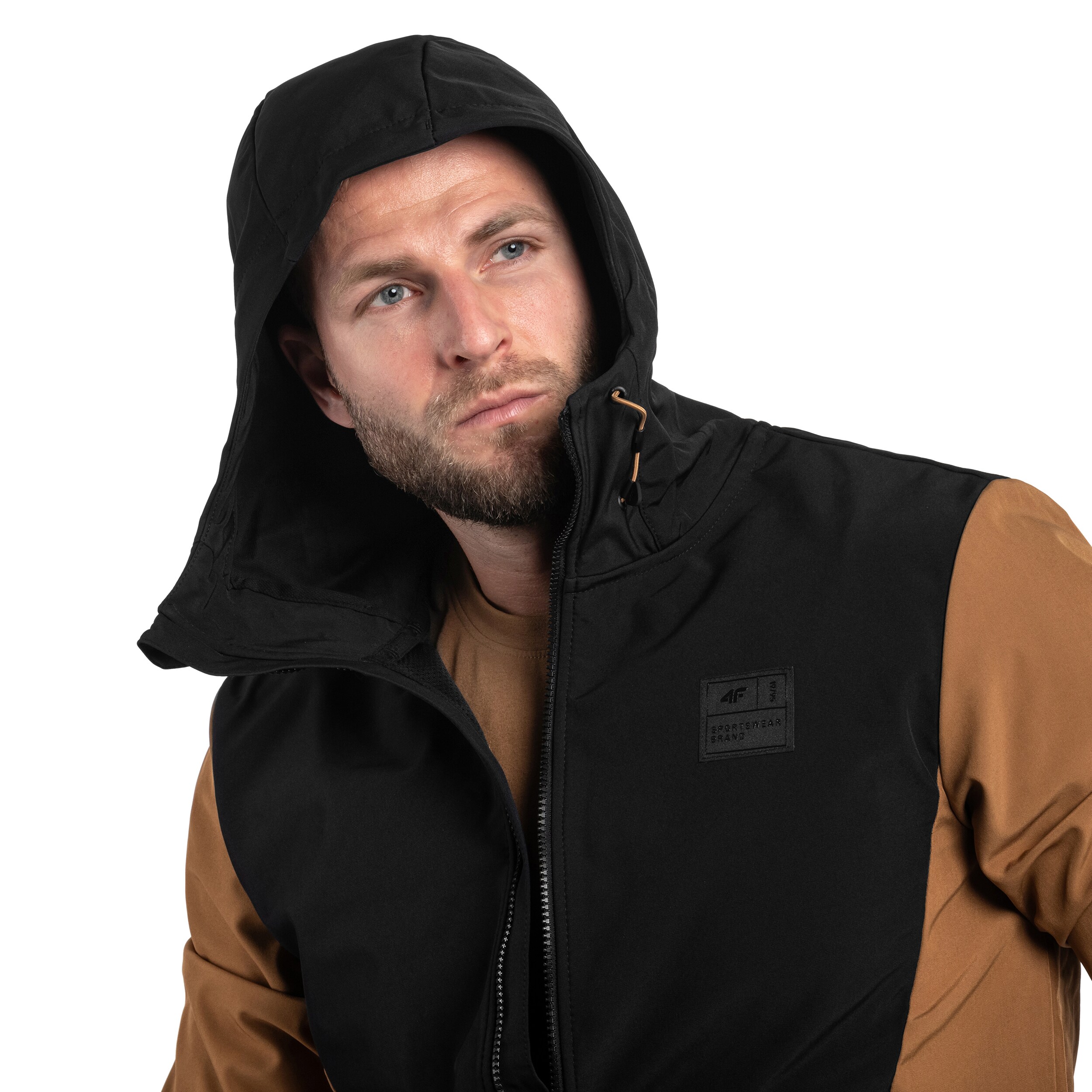 4F - Softshell TSOFM155 - Jacke - Braun