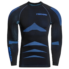 FreeNord - EnergyTech Long Sleeve - Thermo-T-Shirt - Black/Blue