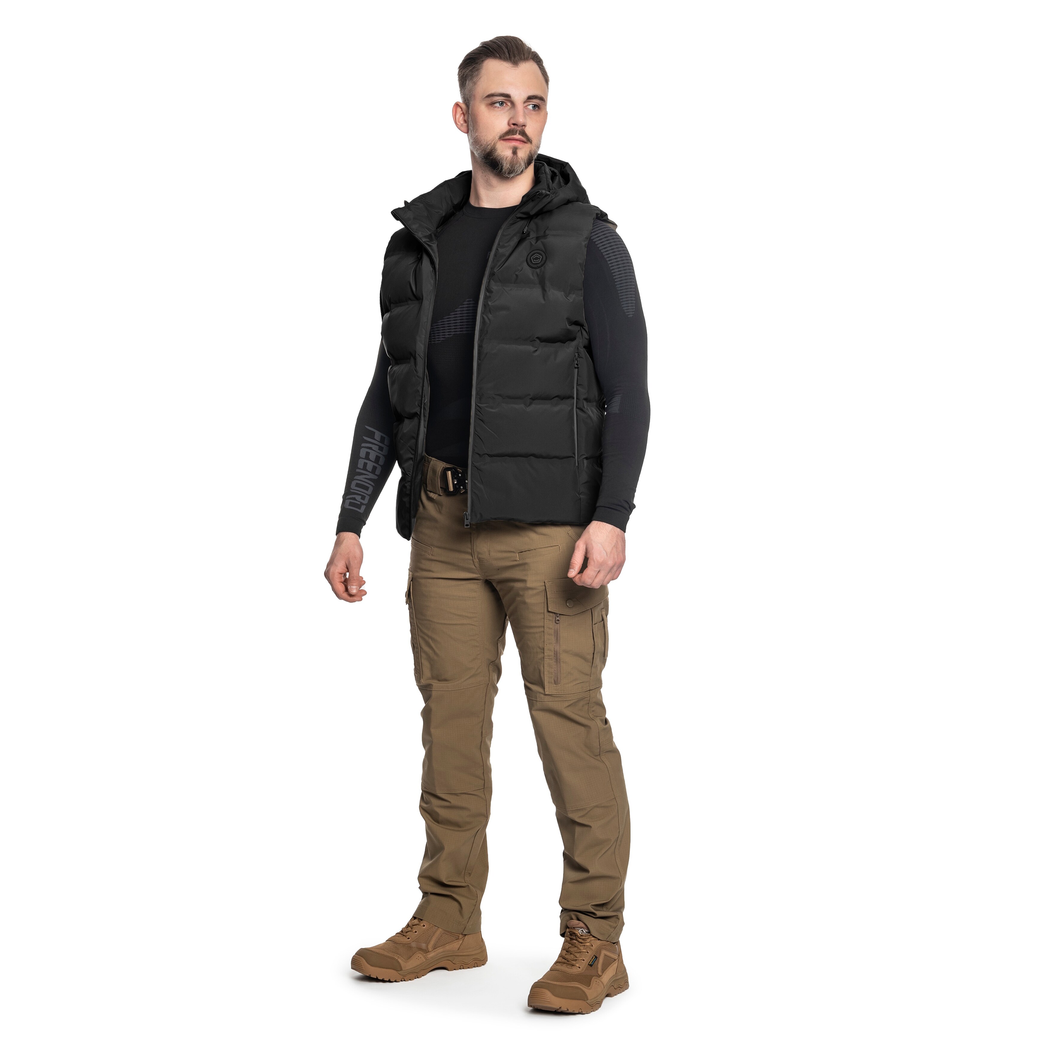Pentagon - Omega Down - Ärmellose Jacke - Black