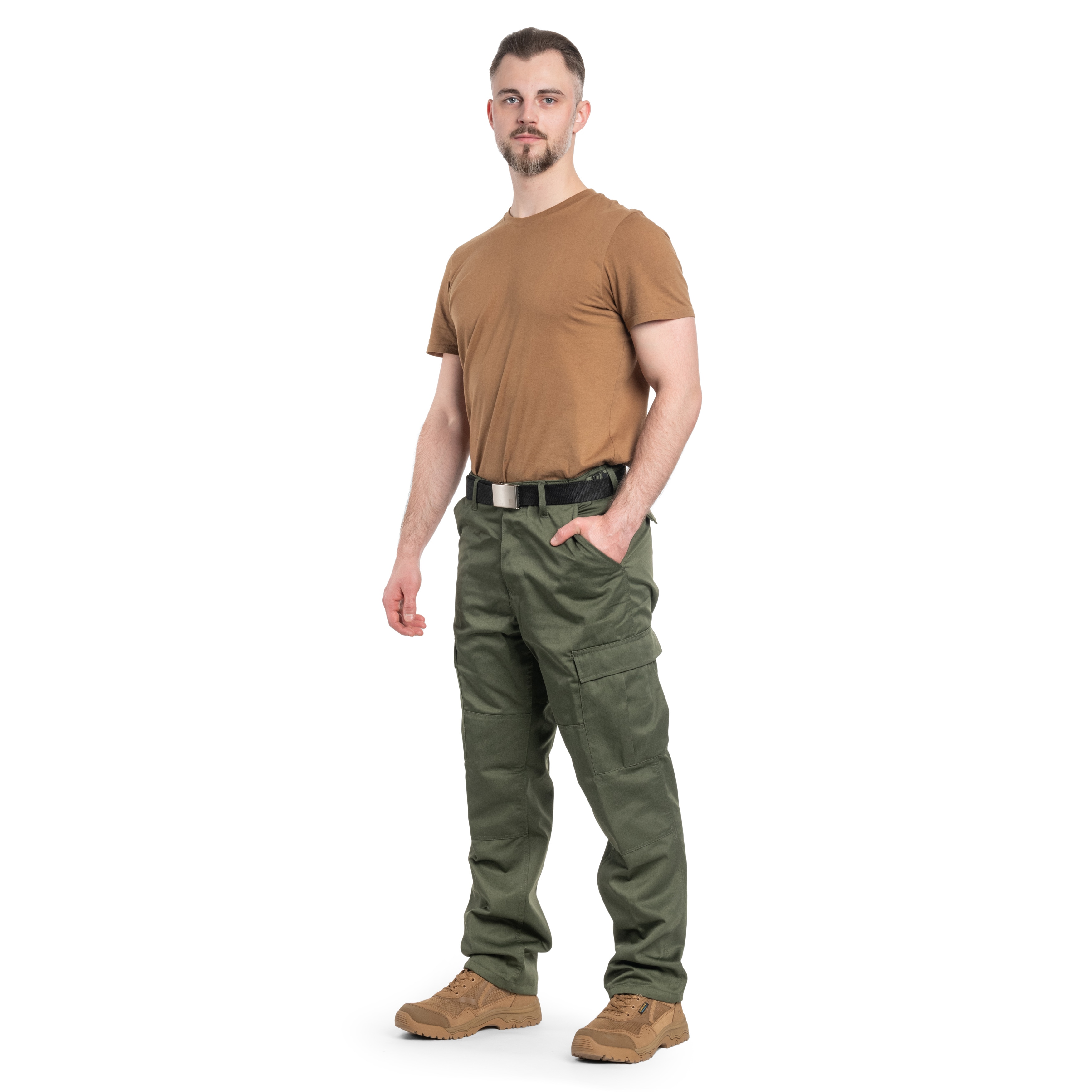 MFH - US Combat BDU - Verstärkte Militärhose - Olive