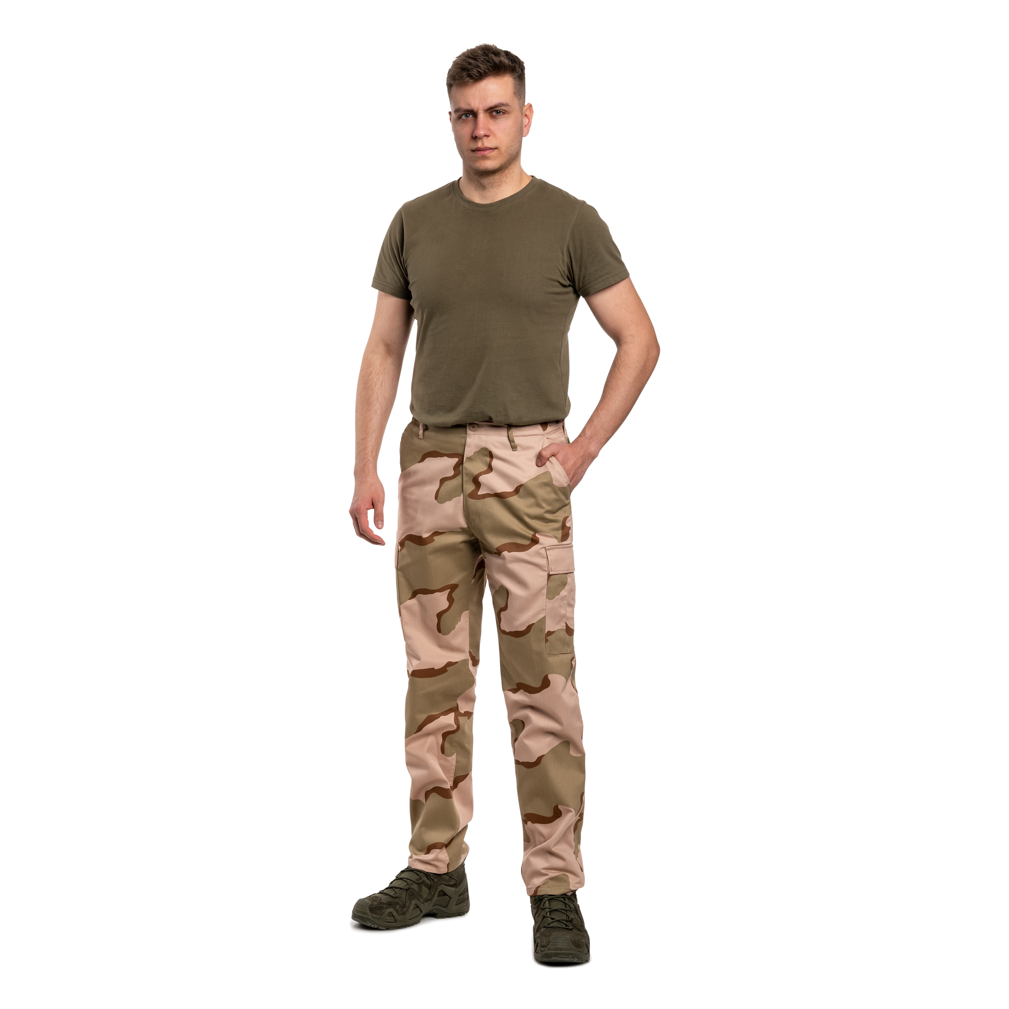 MFH - US Combat BDU - Militärhosen - 3 Colour Desert