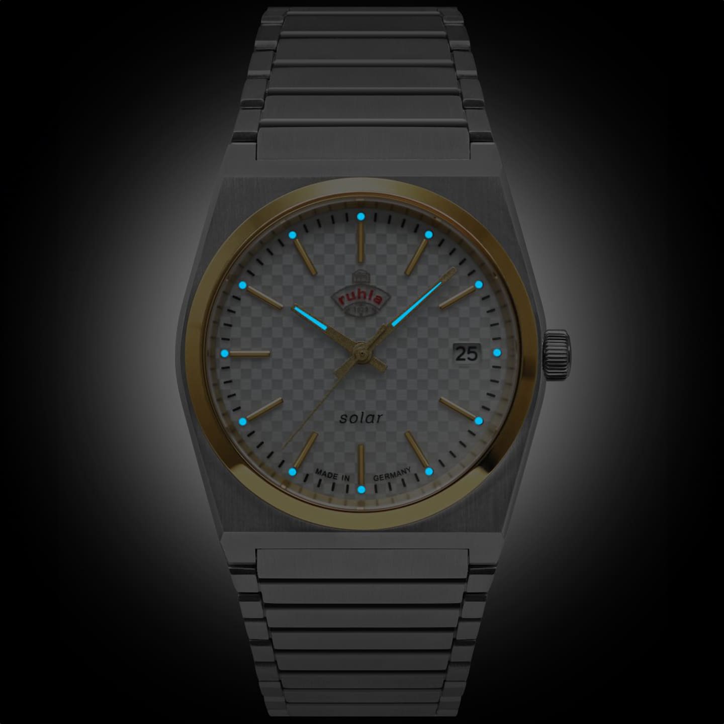 Ruhla - 1929 Space Control 4643M-1 Solar - Uhr für Damen