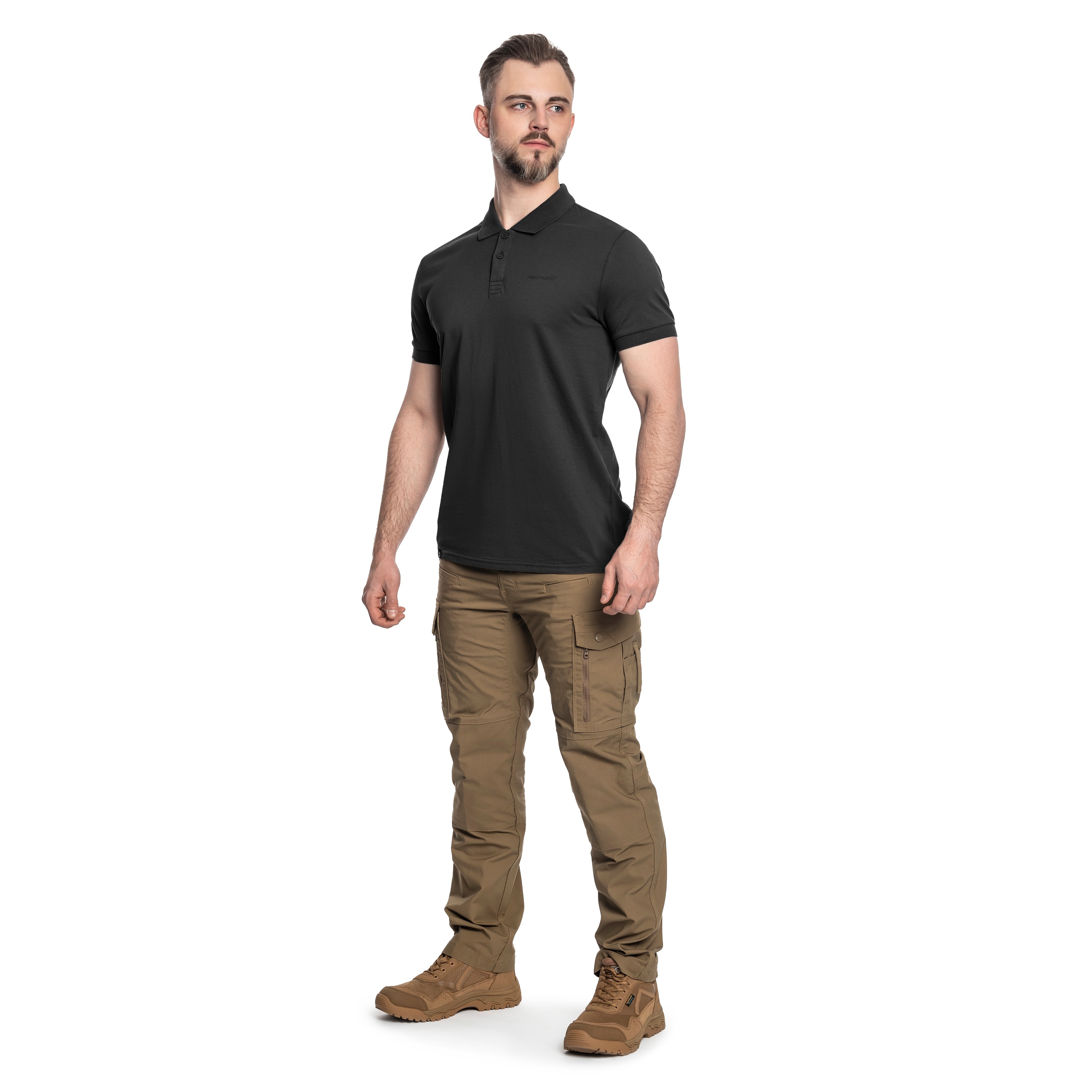 Pentagon - Moth Piquet - Poloshirt - Black