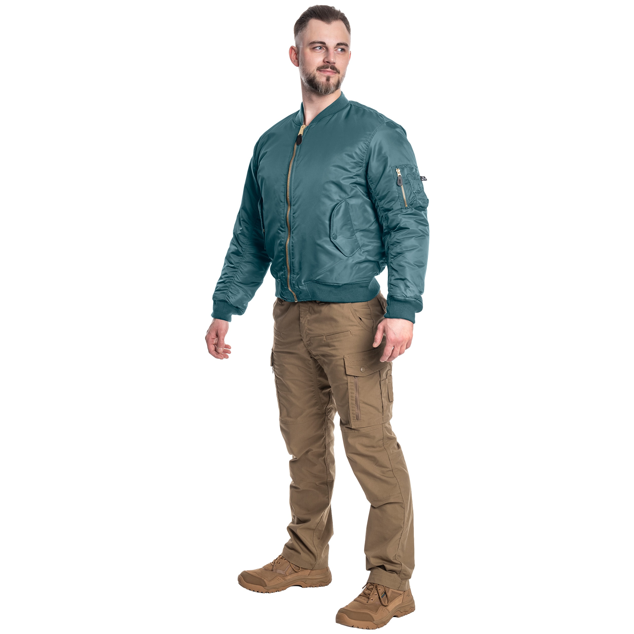 MFH MA 1 US Flight Jacket Jacke Blue