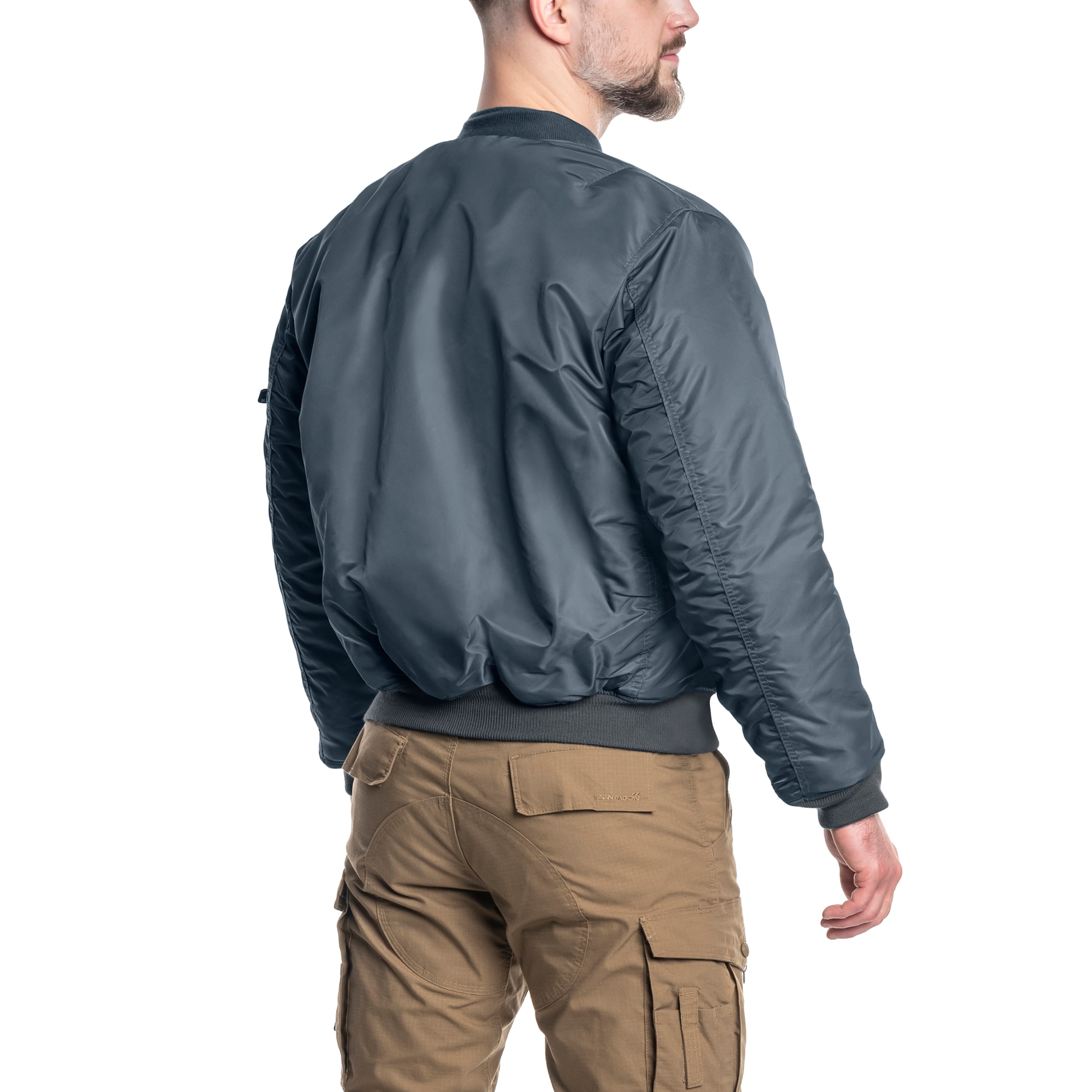 MFH - MA-1 US Flight Jacket - Jacke - Blue