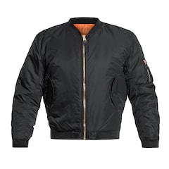 MFH - MA-1 US Flight Jacket - Jacke - Black