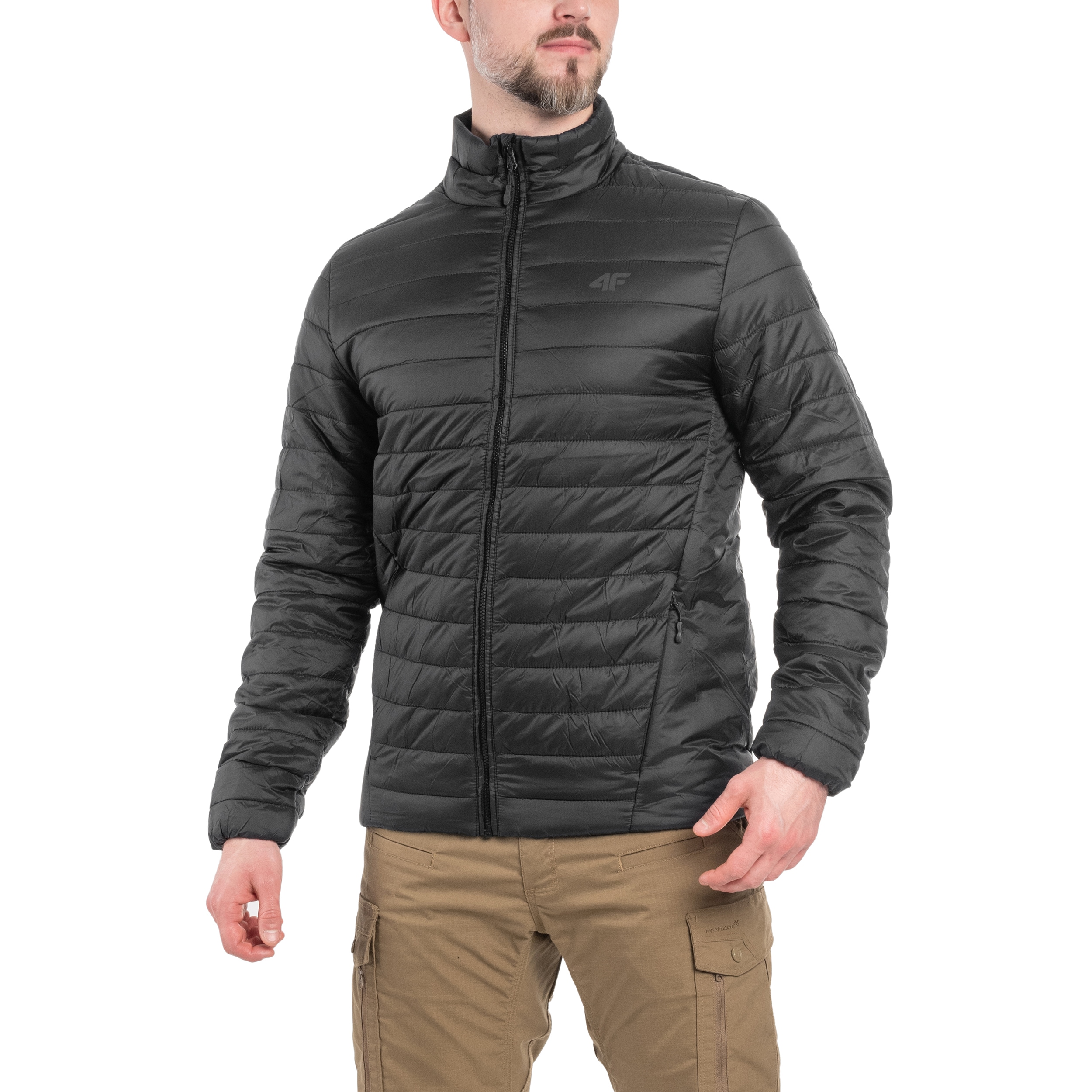 4F -M239 - Daunenjacke - Schwarz