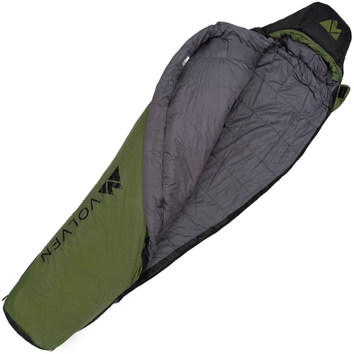 Volven - Expedition - Schlafsack - Olive - links