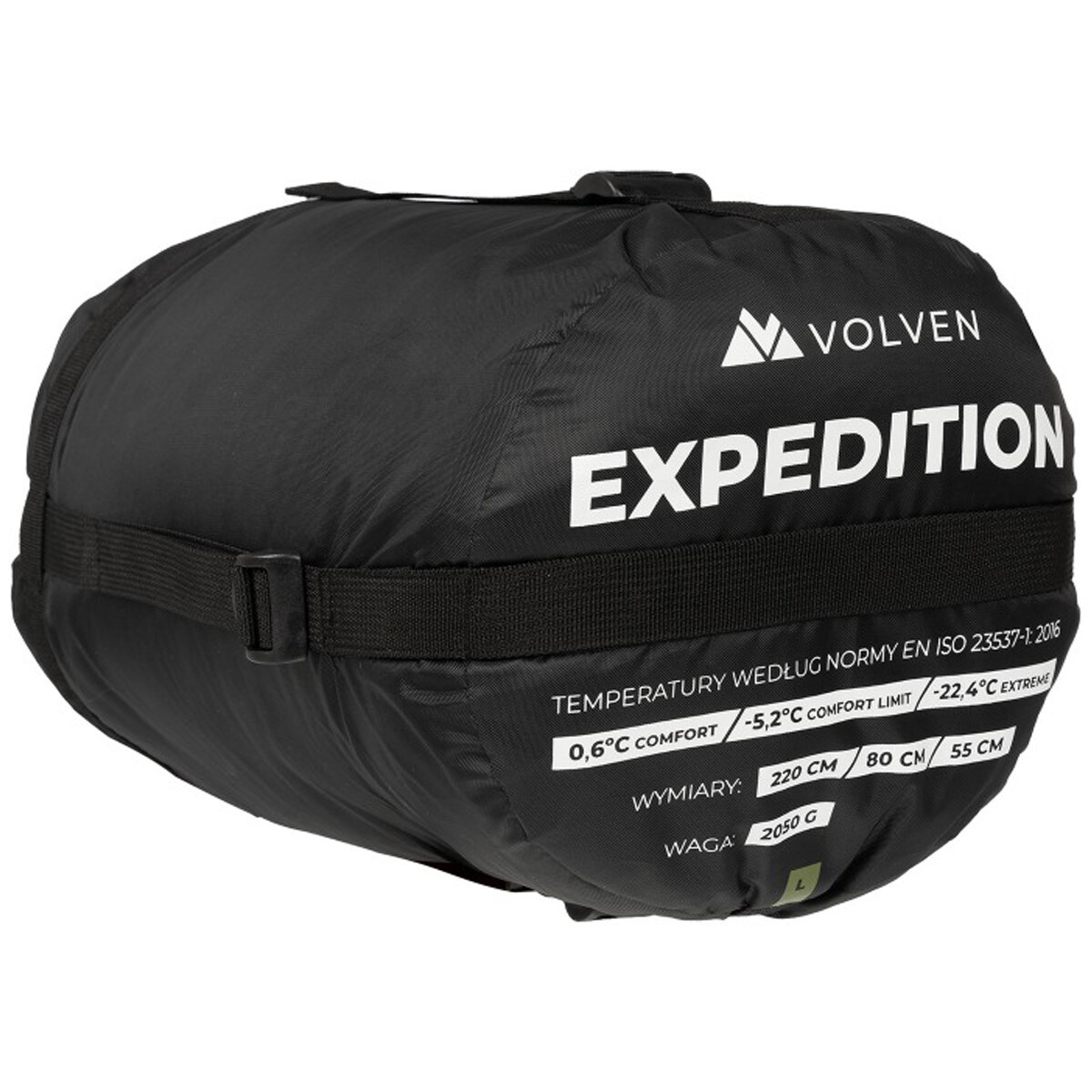 Volven - Expedition - Schlafsack - Olive - rechts