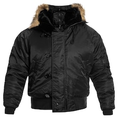 Mil-Tec - Flight Jacket N2B - Jacke - Black