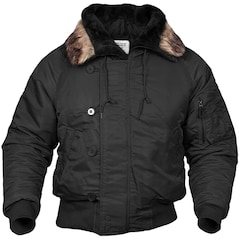 Mil-Tec - Flight Jacket N2B - Jacke - Black