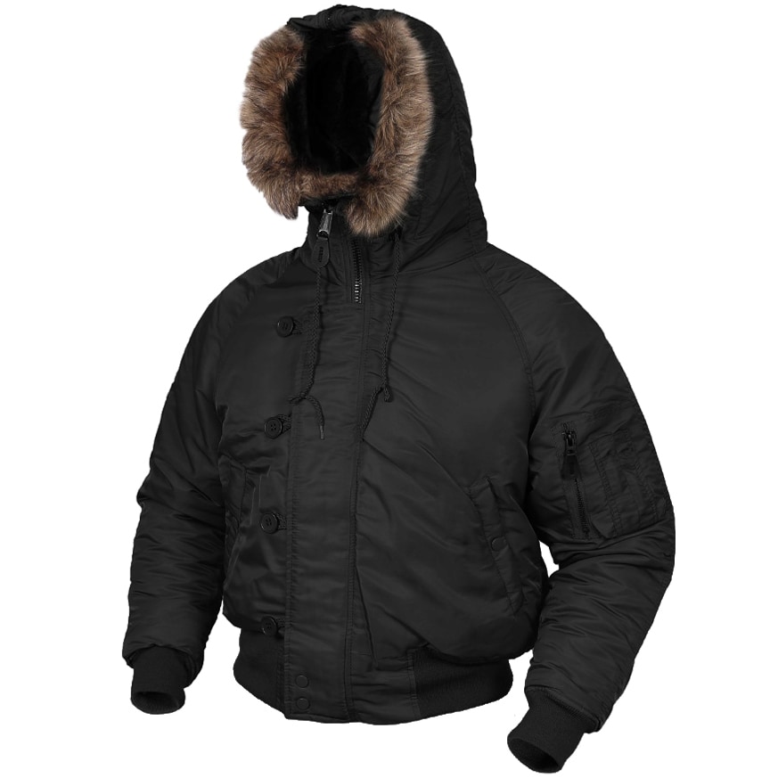 Mil-Tec - Flight Jacket N2B - Jacke - Black