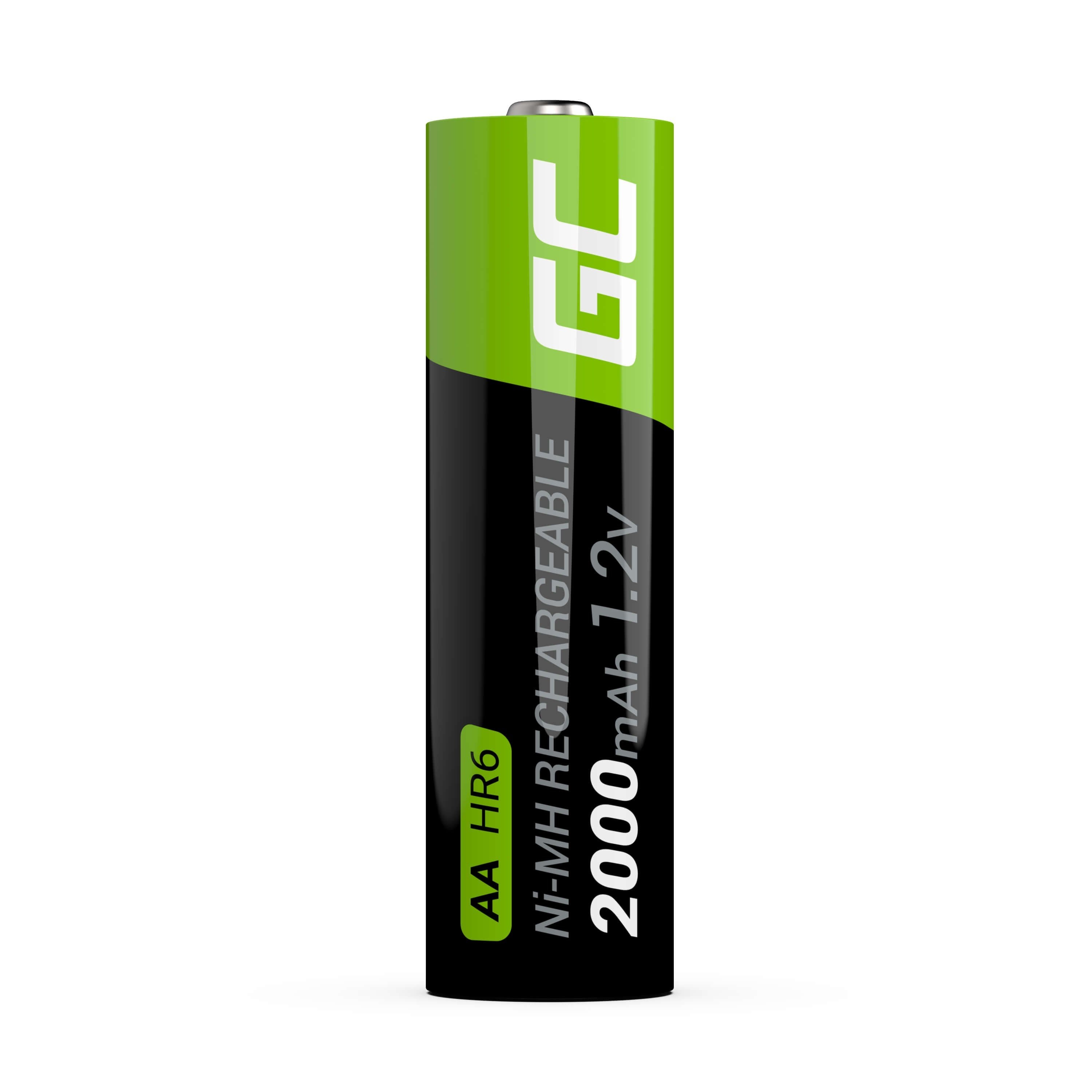 Green Cell - HR6 2000 mAh - Akku - 4 Stück