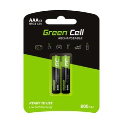 Green Cell - HR03 800 mAh - Akku - 2 Stück