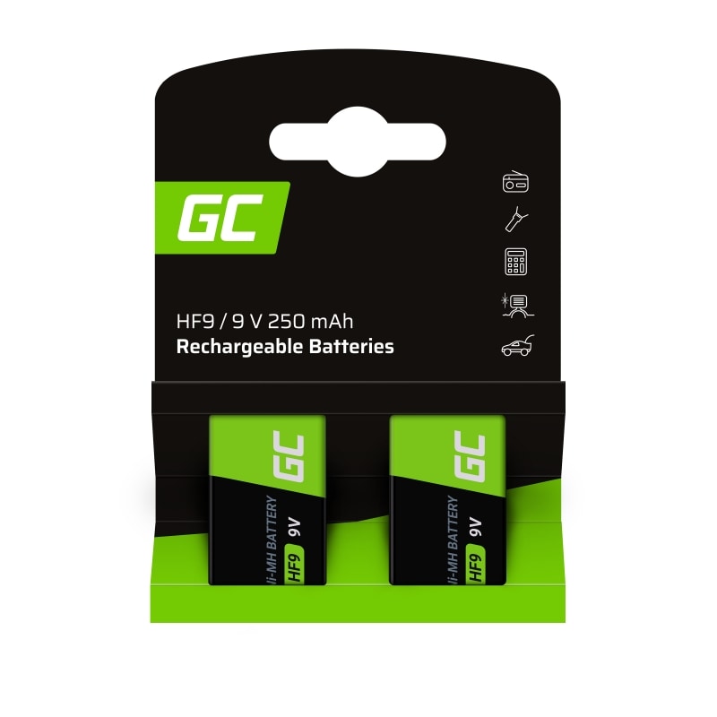 Green Cell - HF9 250 mAh - Akku - 2 Stück