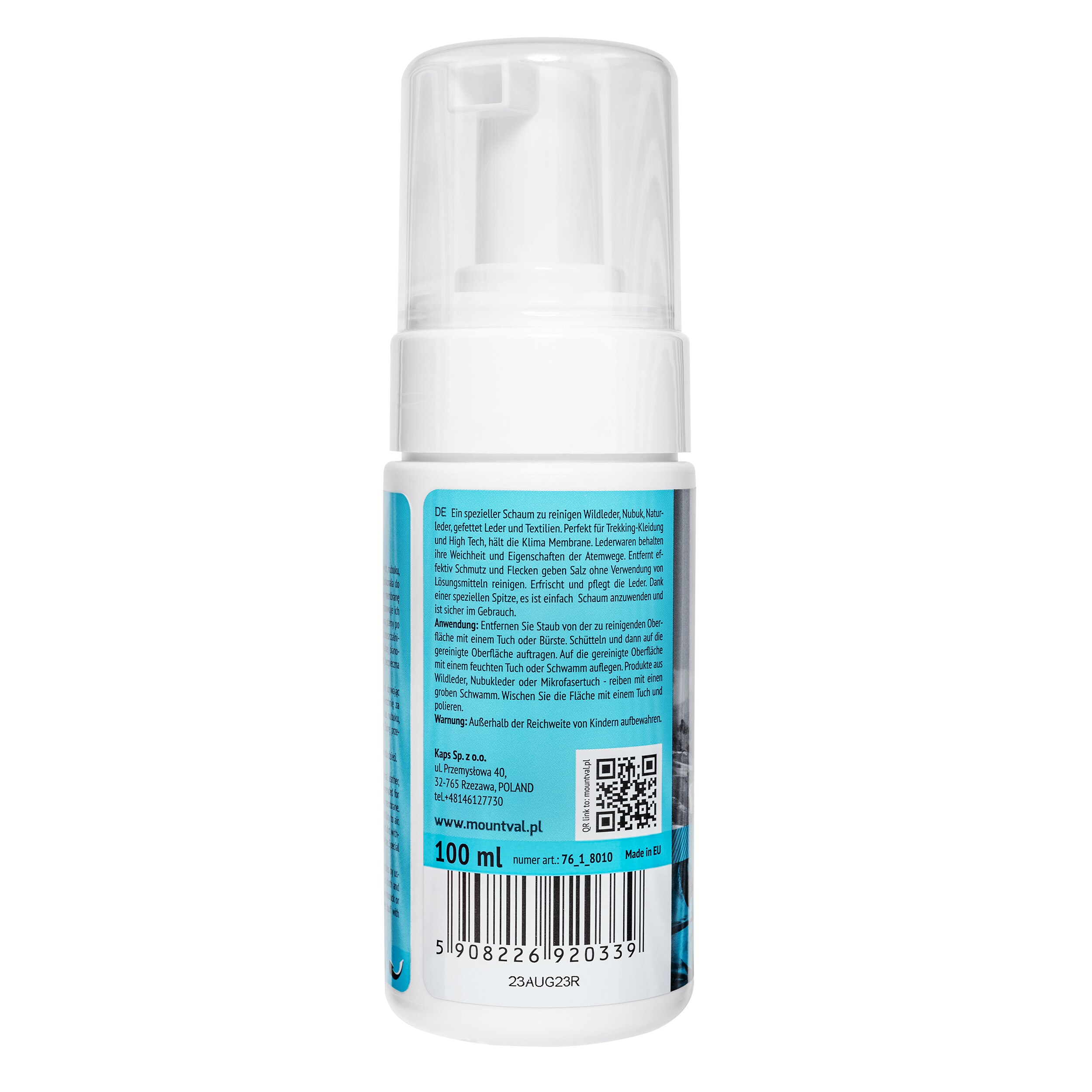 Mountval - Shampoo - Reinigungsschaum 100 ml