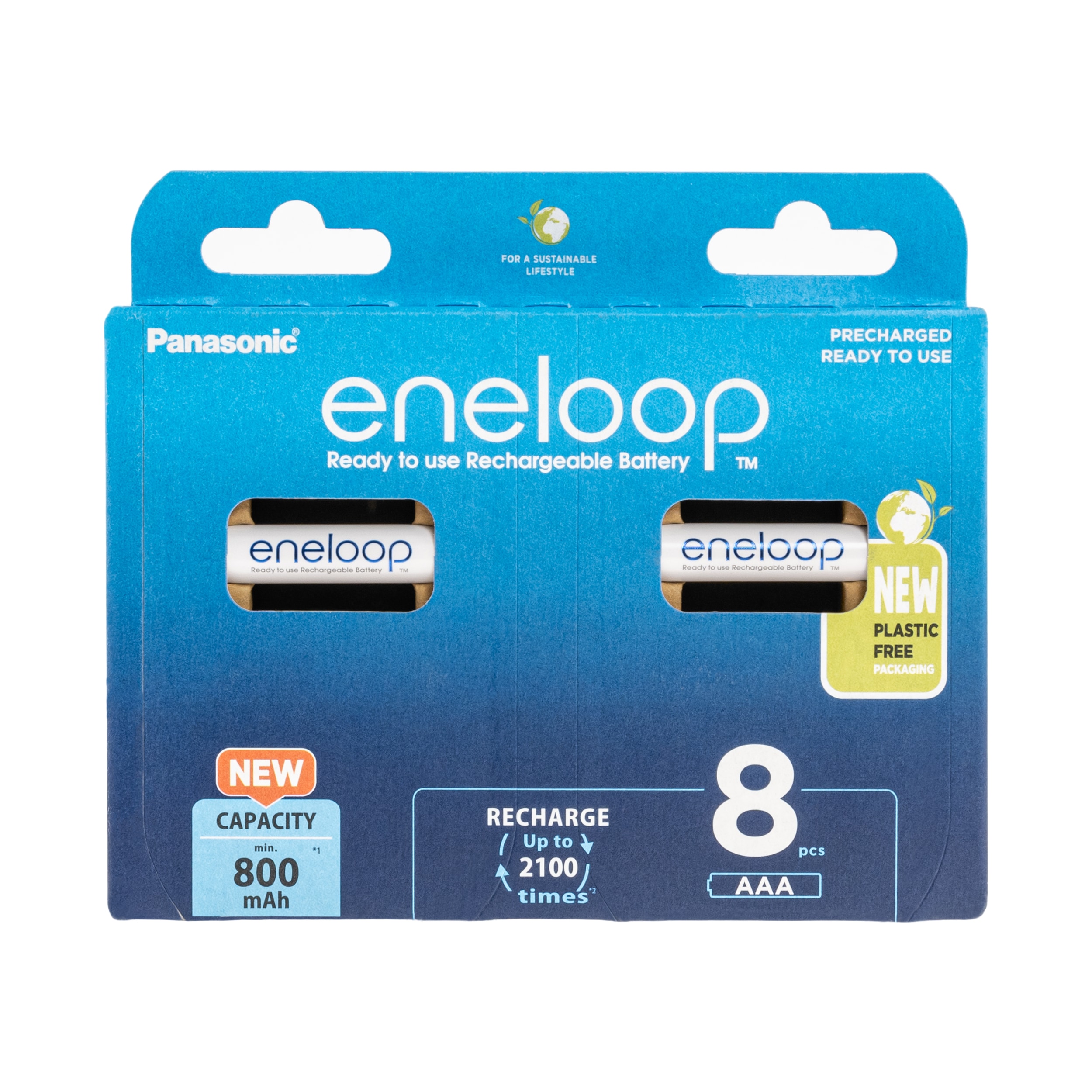 Panasonic - Eneloop Pro R03/AAA - Akku-Batterien 800 mAh - 8 Stk.