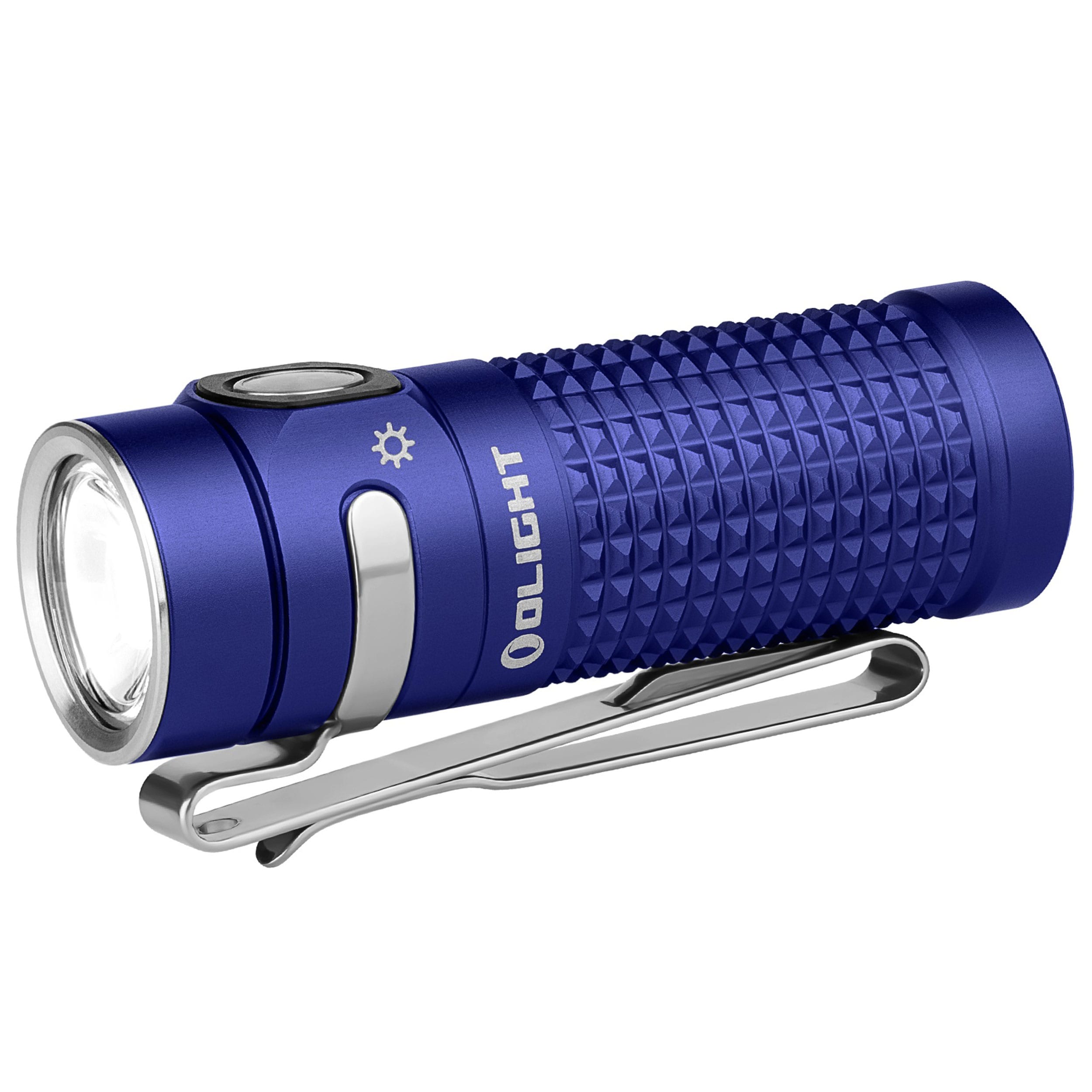 Olight -  Baton 4 - Akku-Taschenlampe 1300 Lumen - Regal Blue