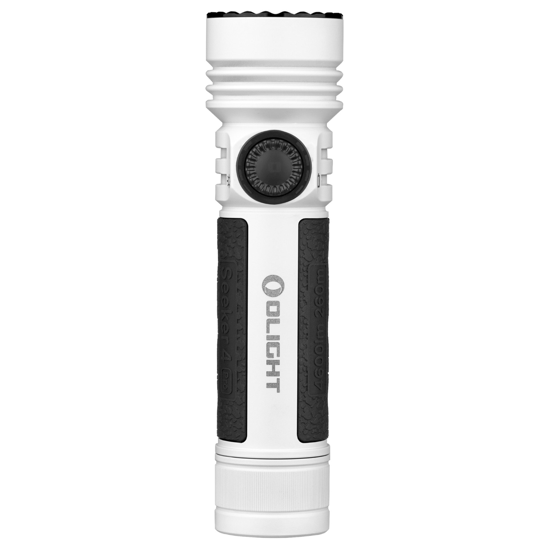 Olight - Seeker 4 Pro Cool White - Taktische und Explorations-Taschenlampe - 4600 Lumen