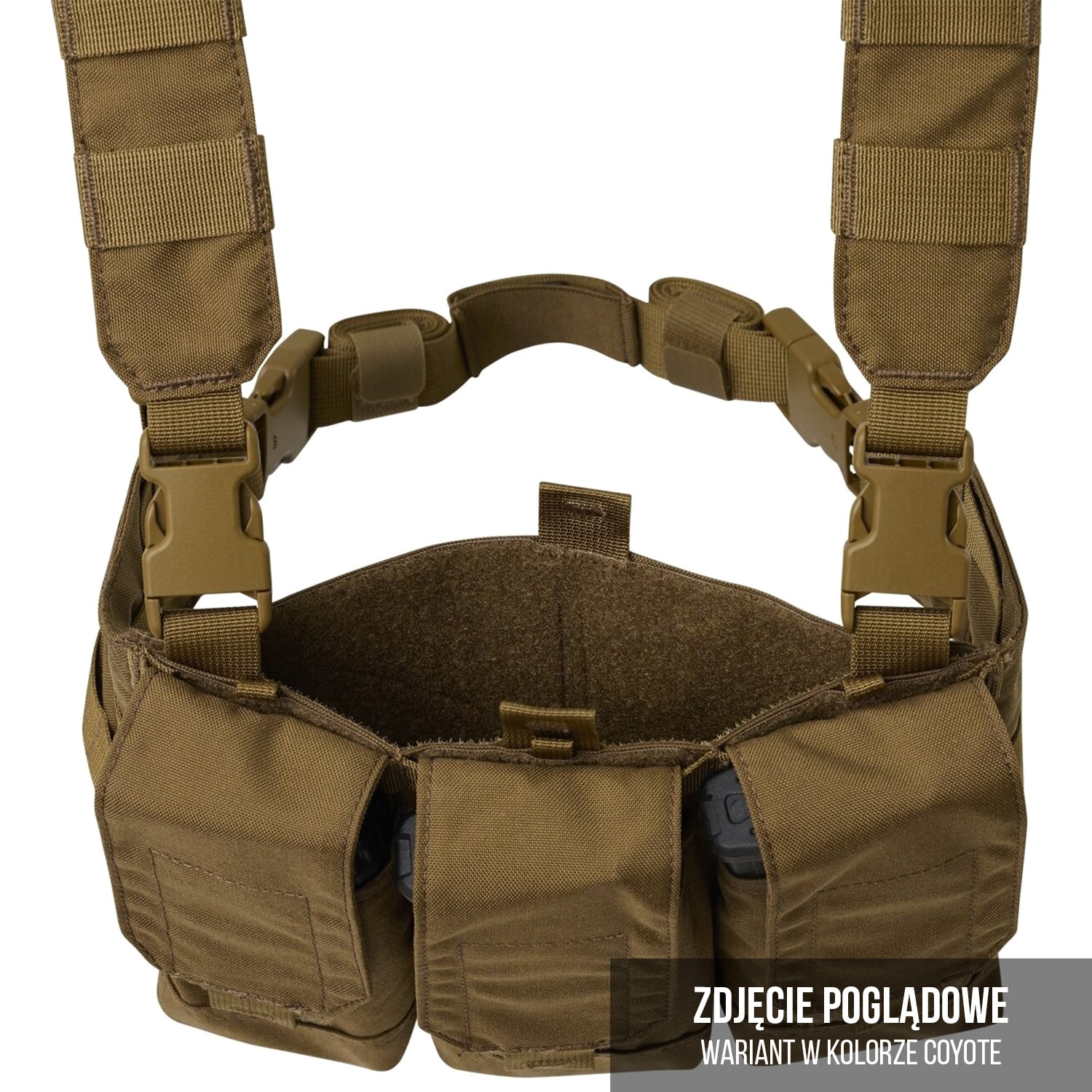 Helikon - Chicom Chest Rig - Taktische Weste - Woodland