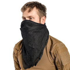 Brandit - Commando Net Scarf -  Persönliches Tarnnetz - Black