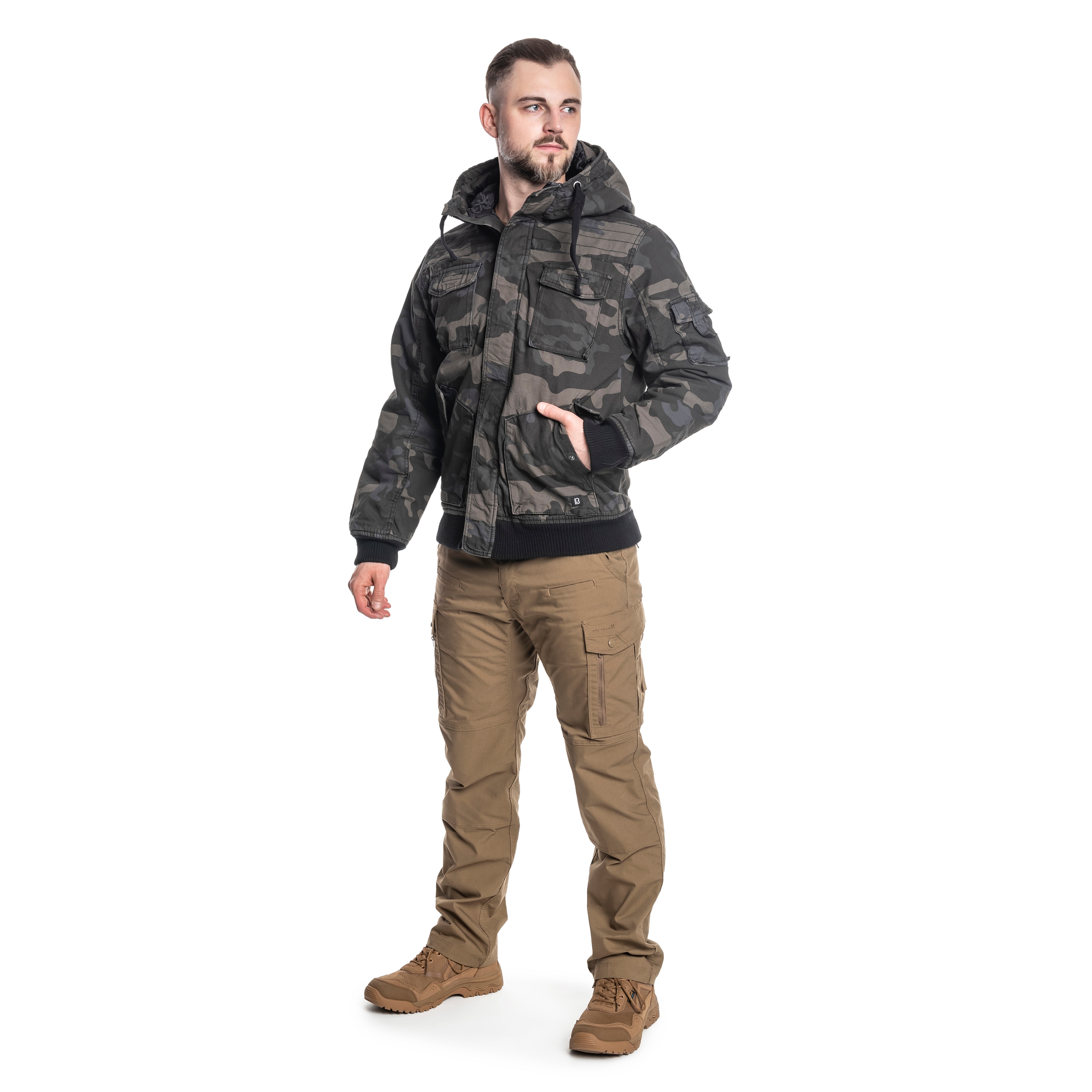 Brandit - Bronx - Kapuzenjacke - Dark Camo
